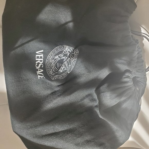 Versace Limited Production Yellow Bag Purse, Silk inner pouch - Picture 16 of 16